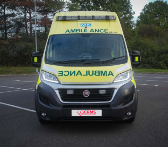 CRMS event ambulance in North Wales